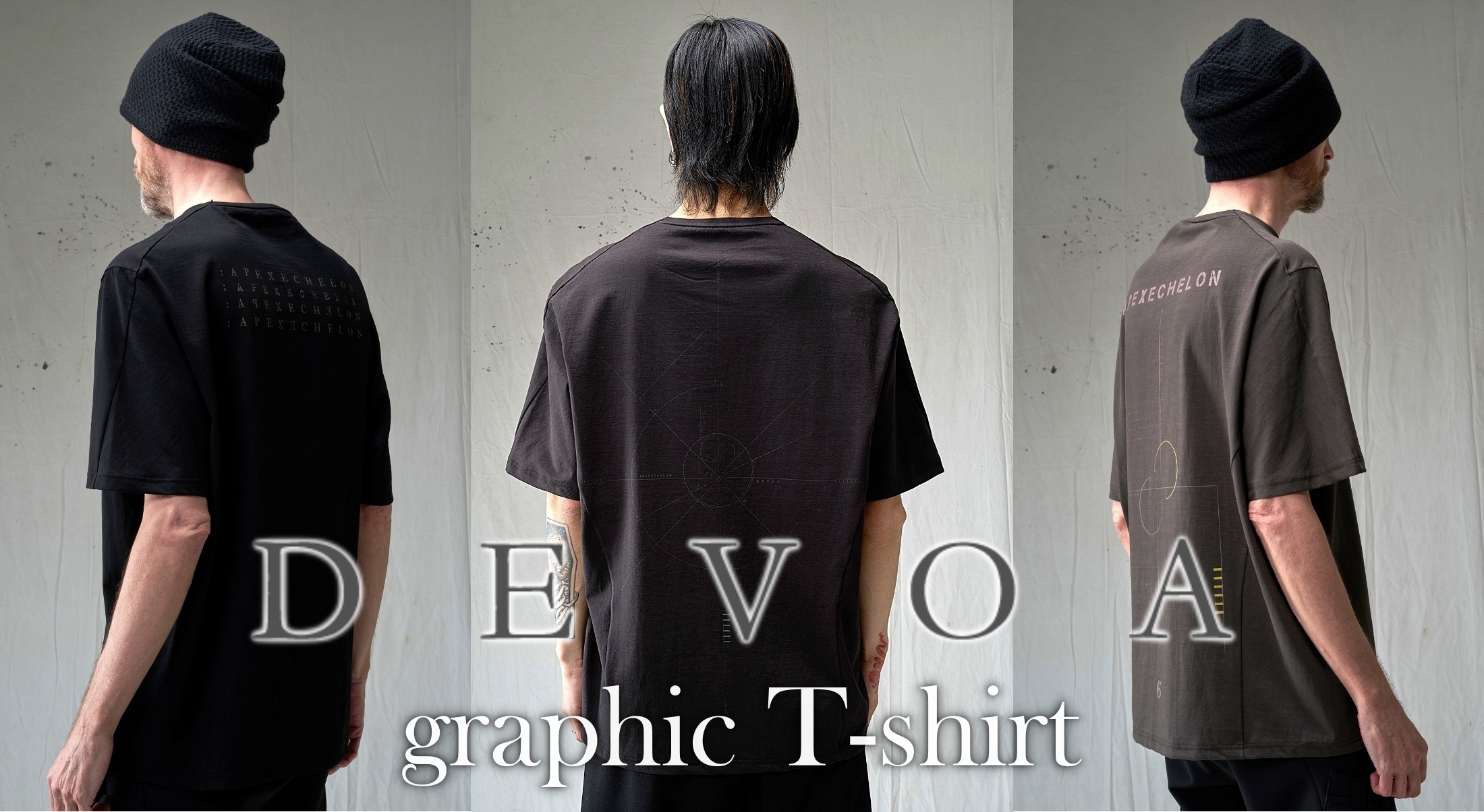 DEVOA T-shirts 2024ss